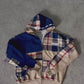 PLAID PATTERN CHECK FULL ZIP